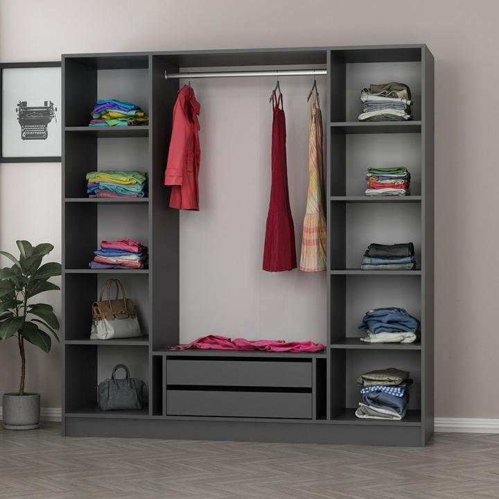 Immagine prodotto Skye Decor Kale Mirror Four Door Wardrobe