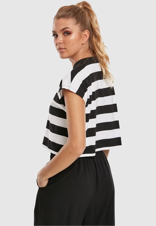 Image du produit Urban Classics Ladies Stripe Short Tee (S)