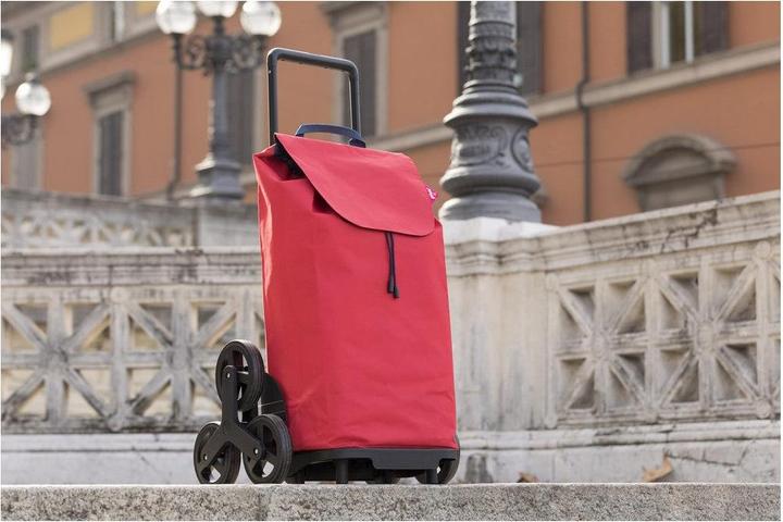 Actual product image Vileda Gimi shopping trolley Tris Fiery Red