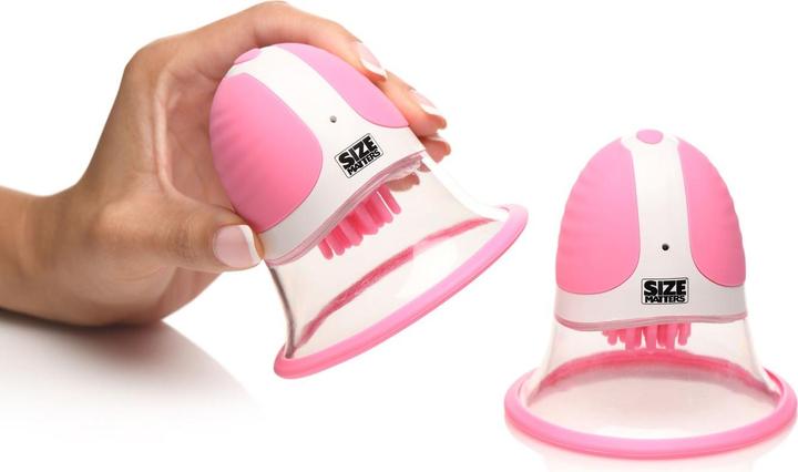 Productafbeelding Bijoux Indiscrets Roterende siliconen tepelzuigers met 2 opzetstukken