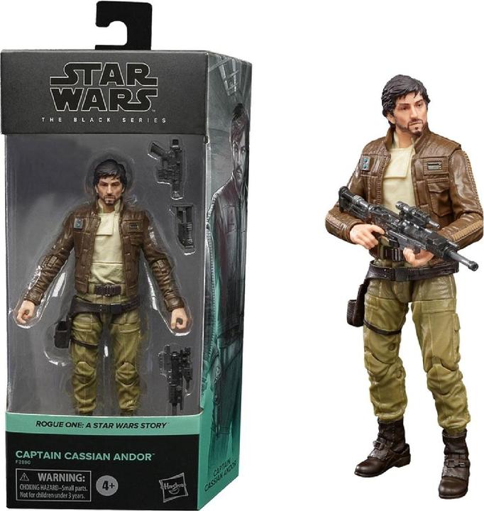 Actual product image Hasbro Star Wars - Cassian Andor The Black Series