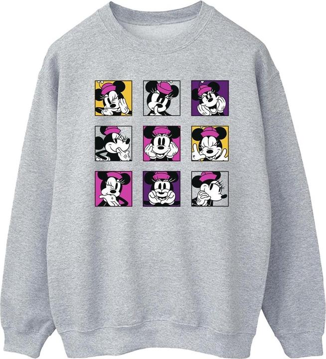 Actual product image Disney Mens Minnie Mouse Squares Sweatshirt (L)