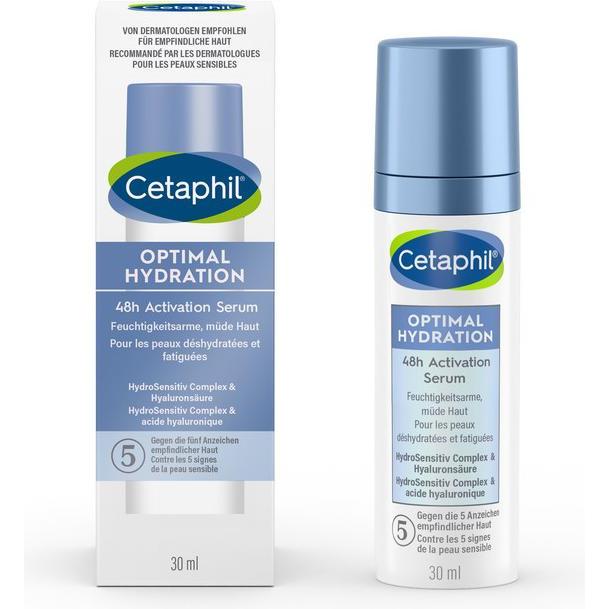 Thumbnail - Cetaphil, Gesichtsserum, Optimal Hydration 48h Activation Serum (30 ml)