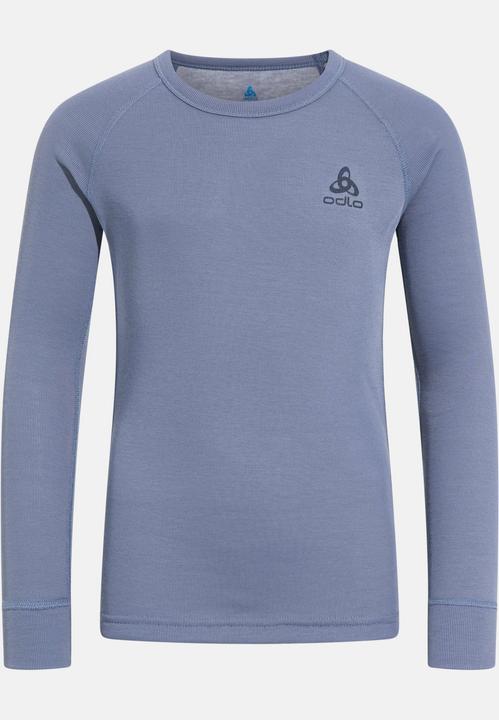 Actual product image Odlo Kid's Base Layer Top Crew Neck L/S Active Warm Eco (80)