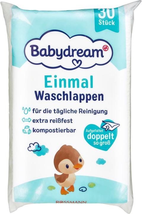 Babydream Baby-Waschlappen Einweg