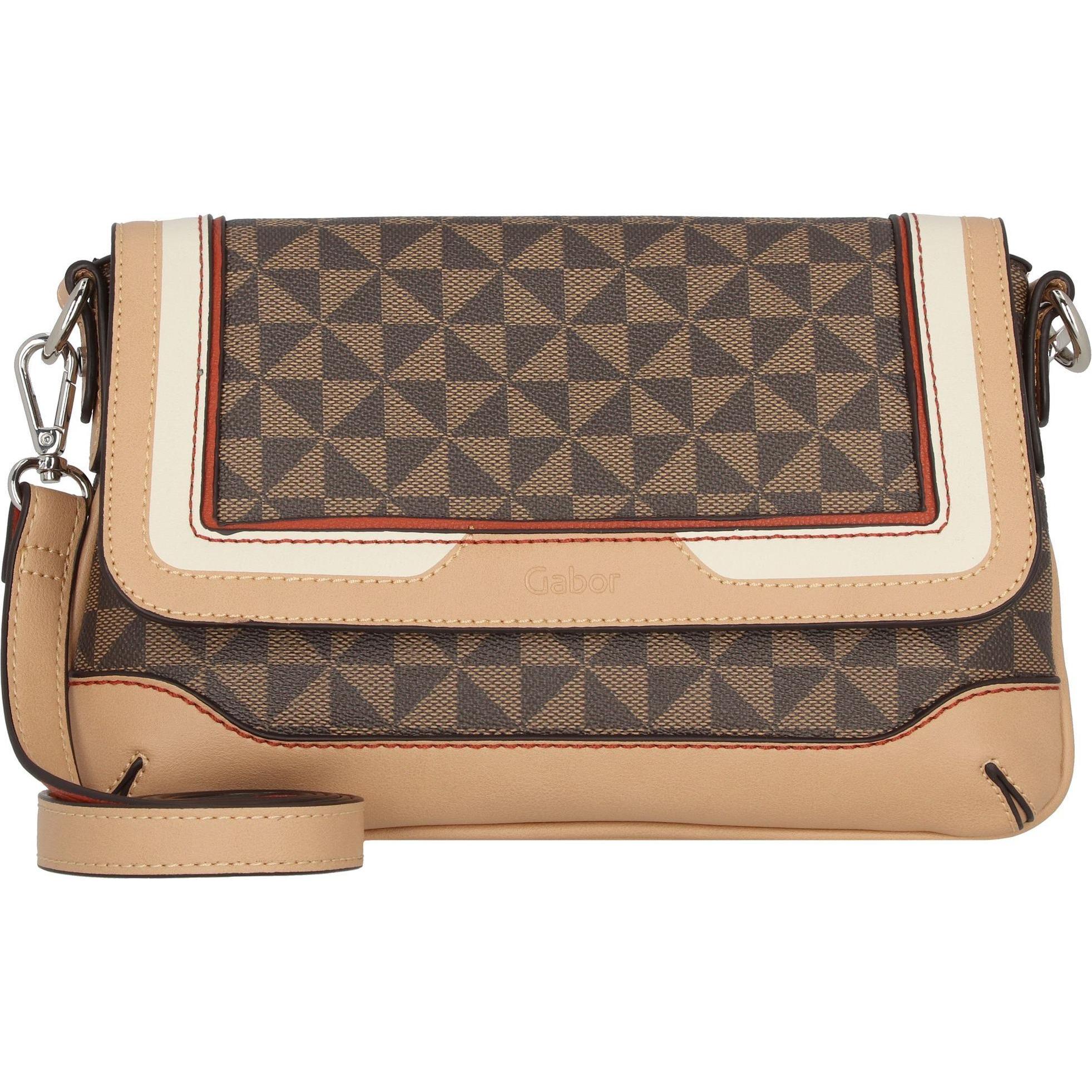 Gabor, Handtasche, Barina Umhängetasche 28 cm, Braun