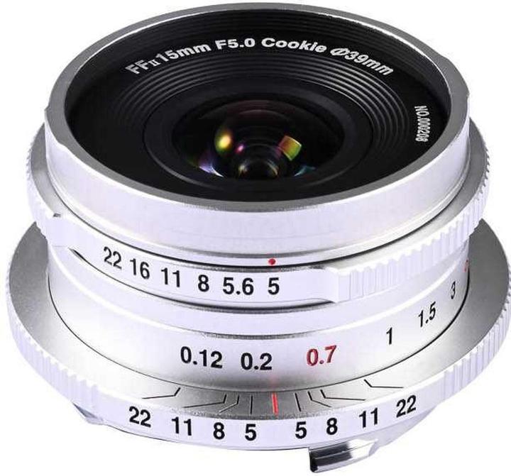 Produktbild Laowa 15mm f/5 Cookie FF â Silver Leica M (Leica M, Vollformat)