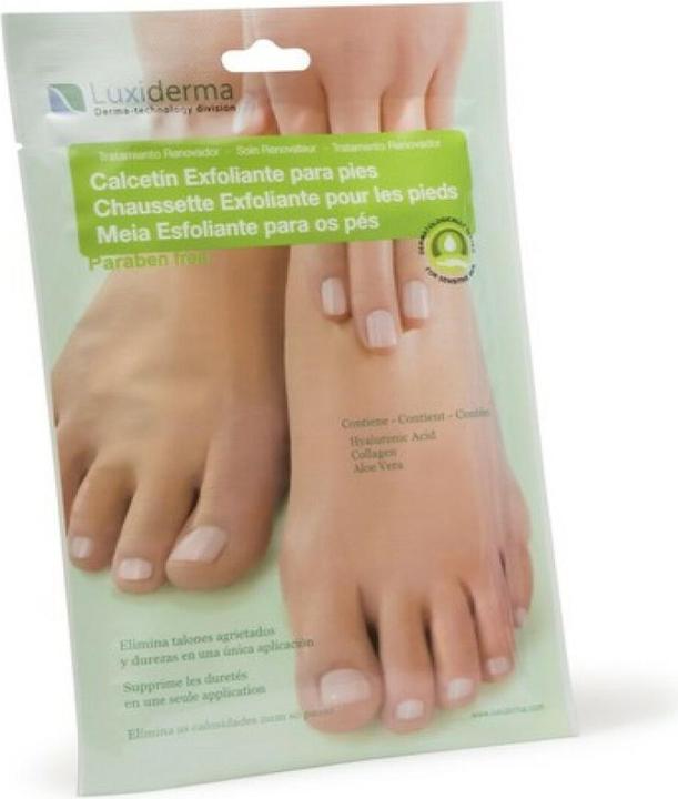 Luxiderma Calcetin Exfoliante Para Pies (Foot deodorant & powder, 34 ml)