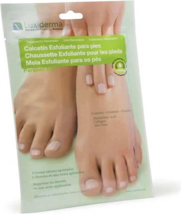 Luxiderma Calcetin Exfoliante Para Pies (Foot bath, 34 ml)