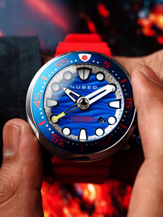 Actual product image Nubeo NB-6102-03 Ventana Limited Edition (Diving watch)