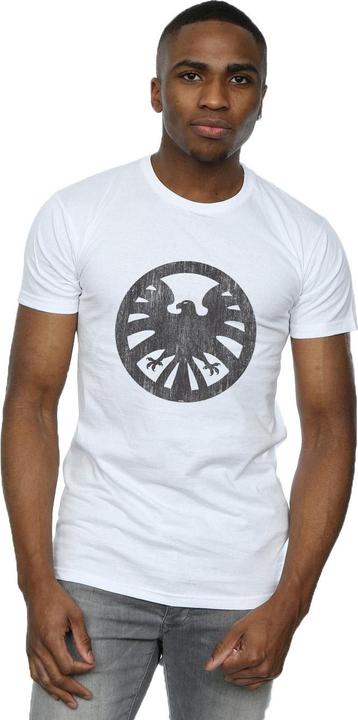 Immagine prodotto Maglietta Agents Of SHIELD Uomo con il logo in difficoltà (4XL)