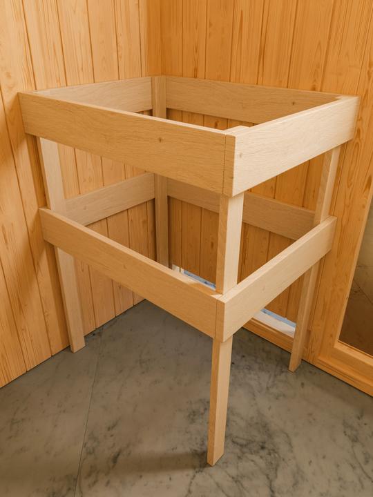 Image du produit Woodfeeling Sauna Faurin accès d'angle (4,5 kW de contrôle interne)