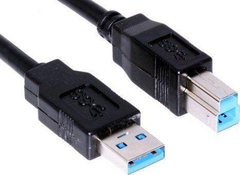 Produktbild PremiumCord USB-A - USB-B USB cable 5 m black (ku3ab5bk) (5 m, USB 3.0)