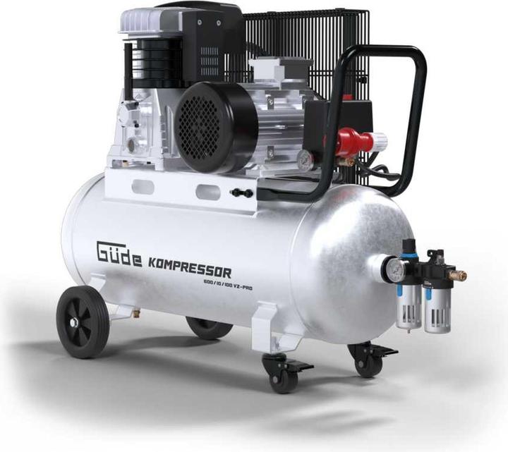 Produktbild Güde - Kompressor 600/10/100 VZ-PRO (100 l, 10 Bar)