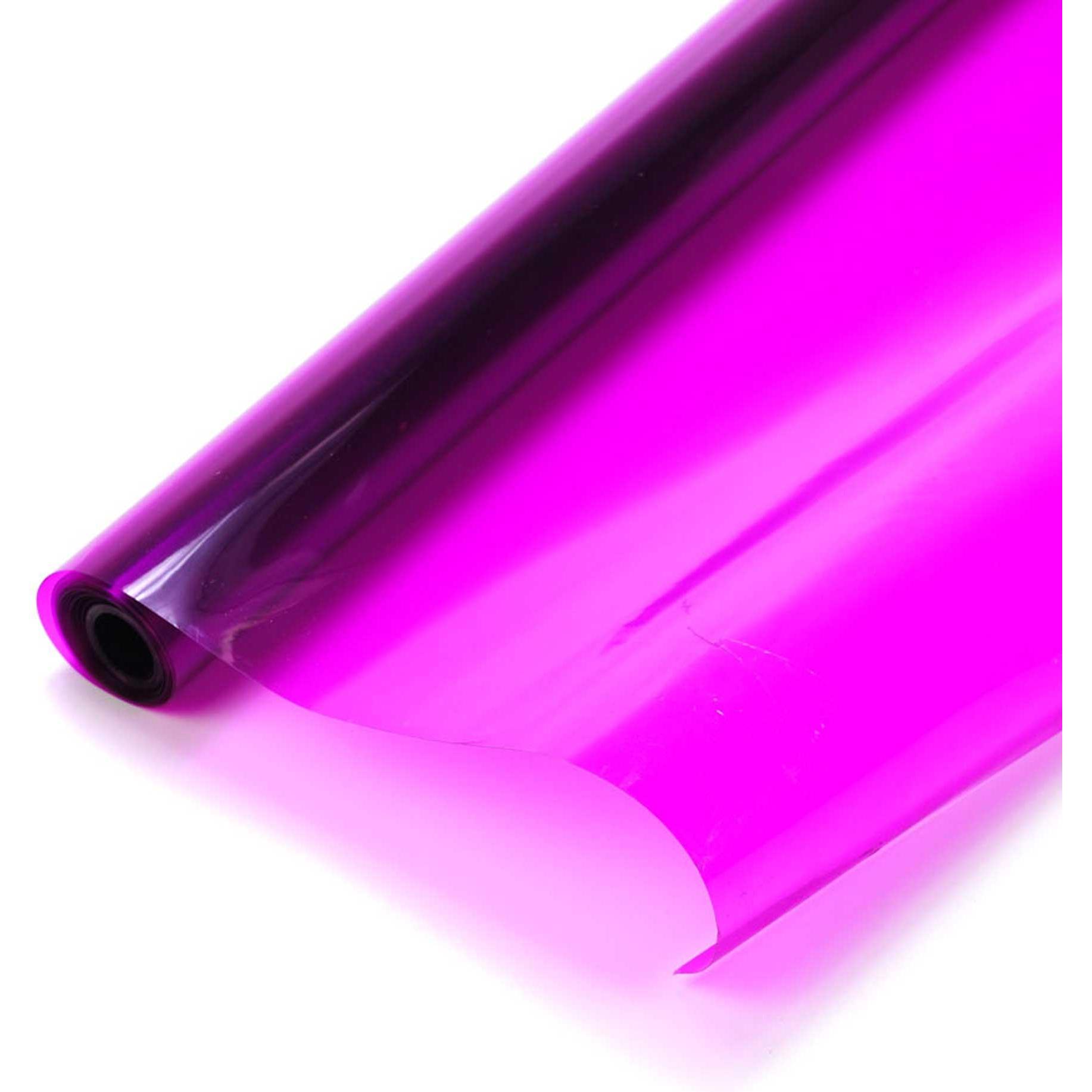 Planet-Hobby, Bastelpapier, Bügelfolie Transparent Light Violett 10 Meter (1 x)