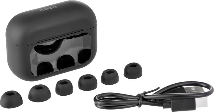 Actual product image Streetz T600 - true wireless earphones with mic (ANC, 5 h, Wireless)