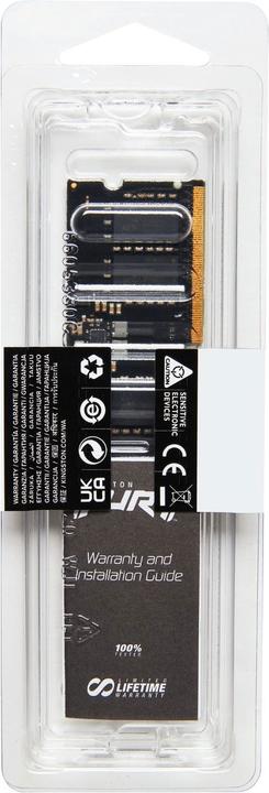 Produktbild Kingston FURY Impact (1 x 8GB, 4800 MHz, DDR5-RAM, SO-DIMM)