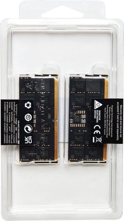 Image du produit Kingston FURY Impact (2 x 16GB, 4800 MHz, RAM DDR5, SO-DIMM)
