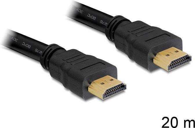 Productafbeelding Delock HDMI (Type A) - HDMI (Type A) (20 m, HDMI)
