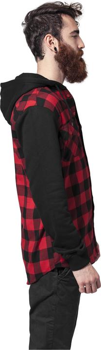 Immagine prodotto Urban Classics Camicia con cappuccio e maniche in flanella a quadri (XL)