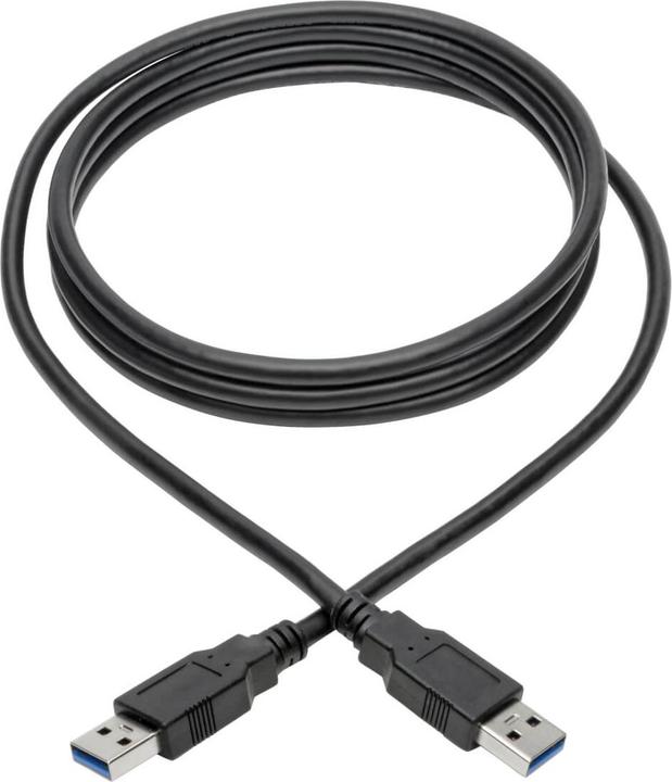 Actual product image Eaton TRIPPLITE USB 3.0 SuperSpeed A/A Cable for Tripp Lite USB 3.0 All-in-One Keystone/Panel Mount (1.83 m, USB 3.2 Gen 1)