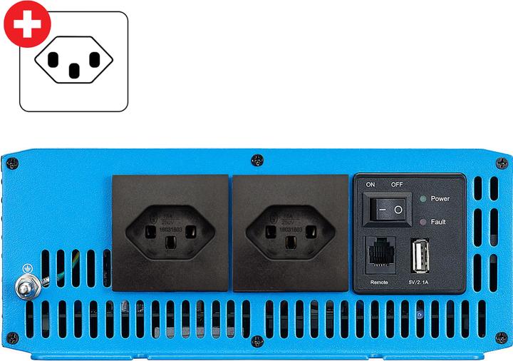 Immagine prodotto Ective SI 25 Sinus-Wechselrichter 2500W 24V (CH-Stecker)