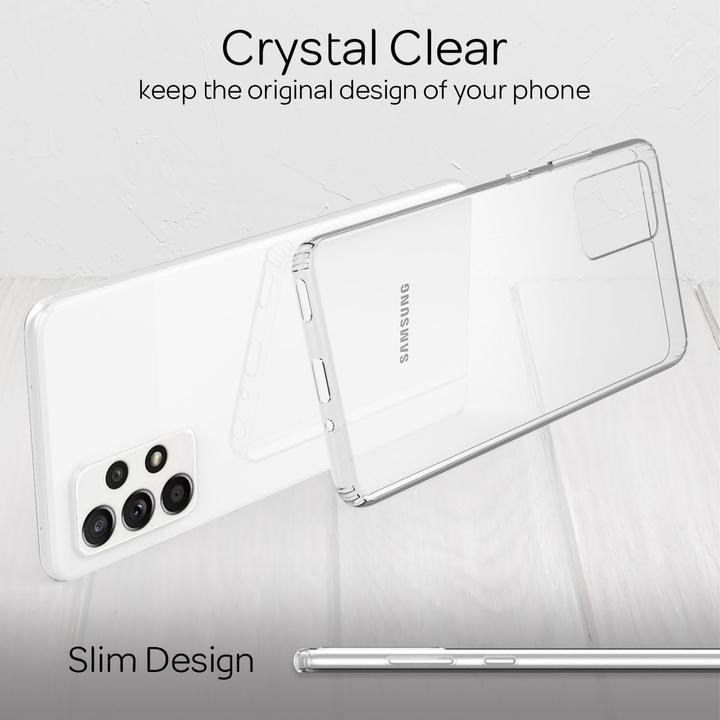 Produktbild Nalia Klare Transparente Hybrid Hülle (Samsung Galaxy A13)