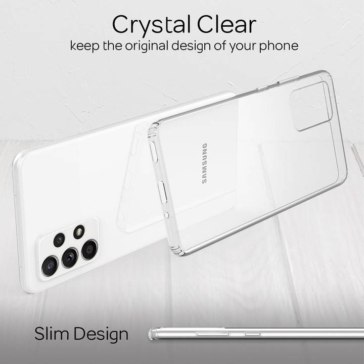 Produktbild Nalia Klare Transparente Hybrid Hülle (Samsung Galaxy A33)