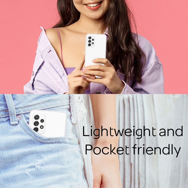 Produktbild Nalia Klare Transparente Hybrid Hülle (Samsung Galaxy A33)