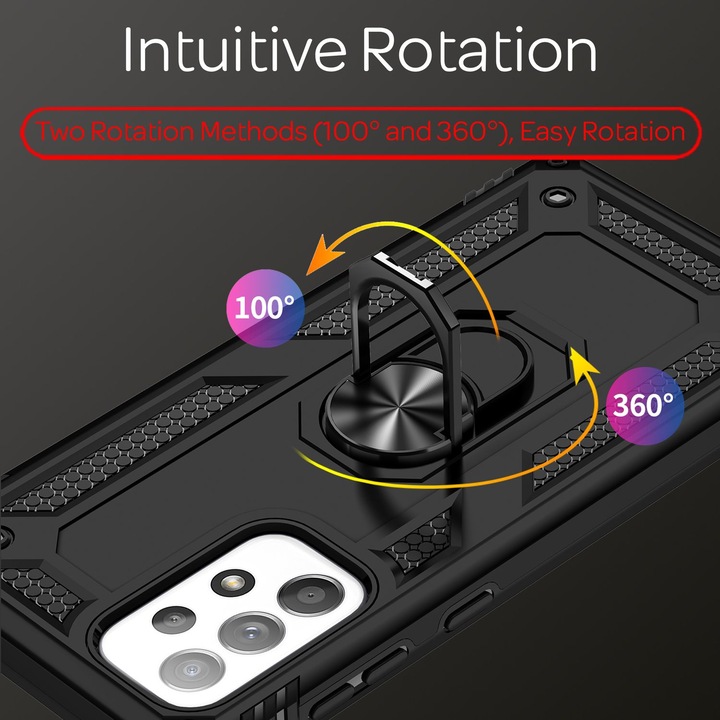 Immagine prodotto Nalia Copertura antiurto dell'anello in stile militare (Samsung Galaxy A53)