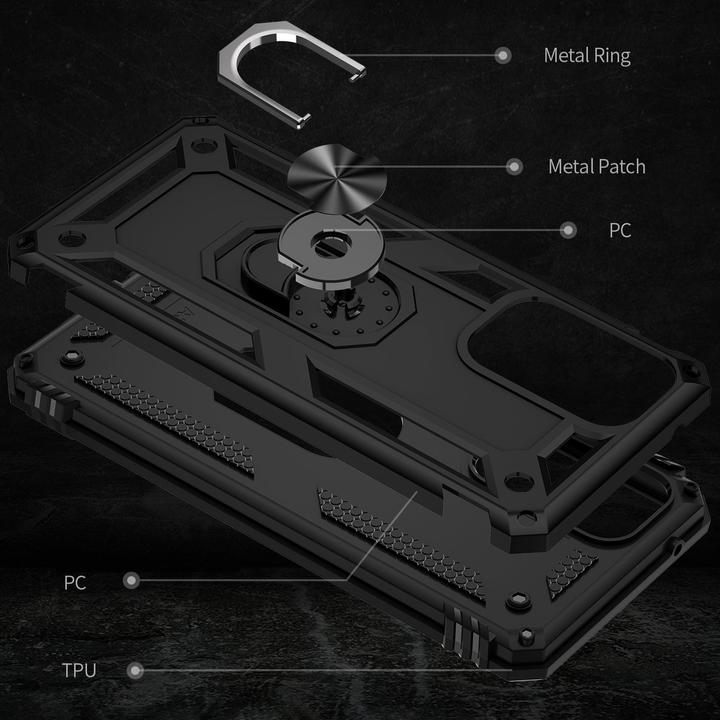 Actual product image Nalia Shockproof military style ring cover (Samsung Galaxy A53)