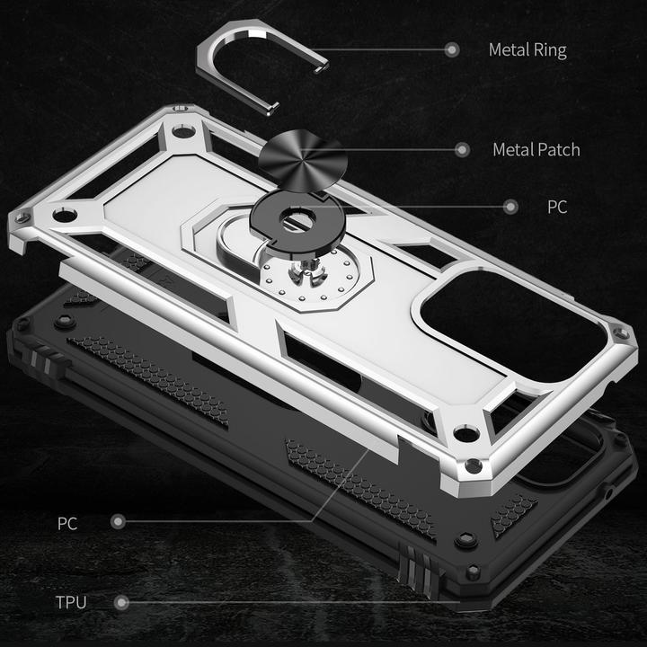 Actual product image Nalia Shockproof military style ring cover (Samsung Galaxy A53)