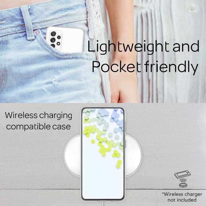 Produktbild Nalia Klar Transparente Silikon Hülle (Samsung Galaxy A33)