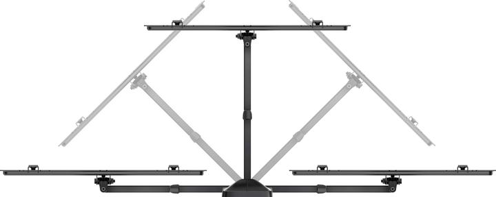 Image du produit Meliconi Extra XDR200400 CG Support de bras double (Mur, 30 kg, 32" - 65")