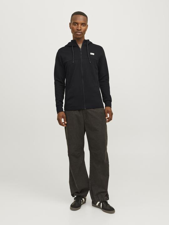 Immagine prodotto Jack & Jones Felpa con cappuccio a collo alto con cerniera (XS)