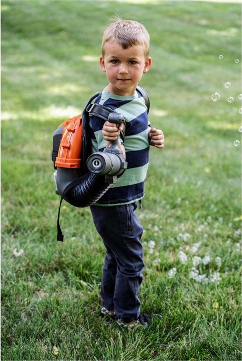 Actual product image Husqvarna Toy Bubble Leaf Blower