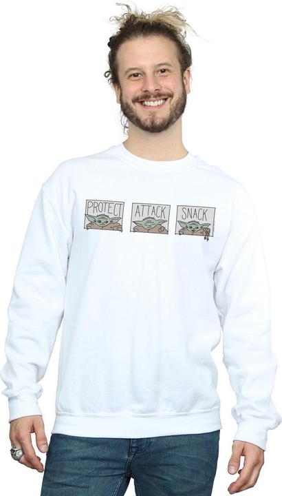 Produktbild Star Wars The Mandalorian The Child Tiles Sweatshirt (S)