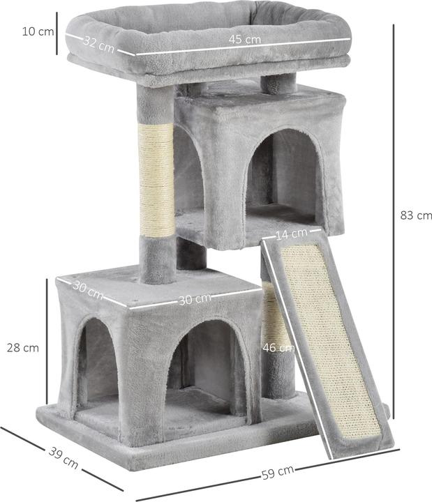 Produktbild Jamb Katzenbaum (83 cm, Hellgrau)