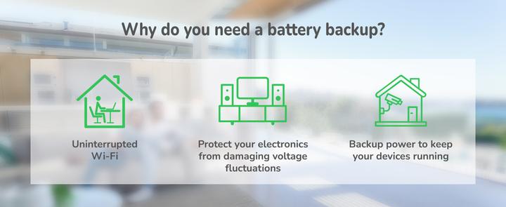 Actual product image APC Back-UPS (500 VA, 300 W, Standby UPS)