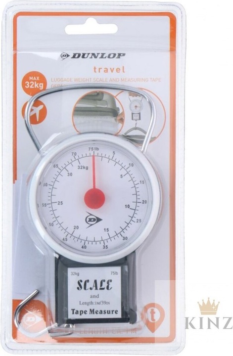 Actual product image Dunlop Luggage scale Max. 32 kg (Luggage scale)