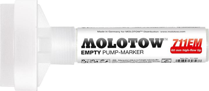 Molotow Marqueur vide Système 711 EM 60 mm (60 mm, 1 x)