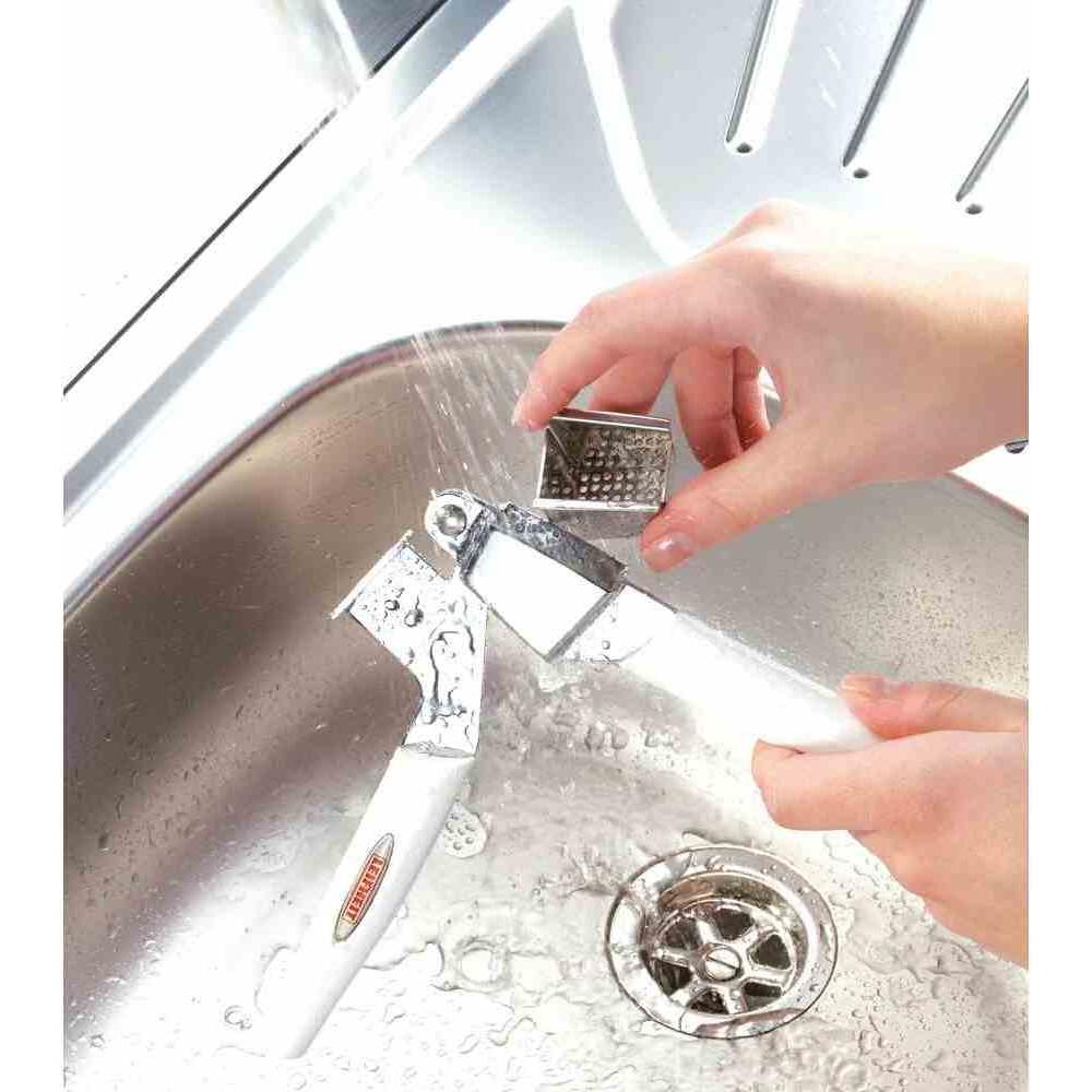 Thumbnail - Leifheit Knoblauchpresse, Küchengadgets, Weiss, Rot