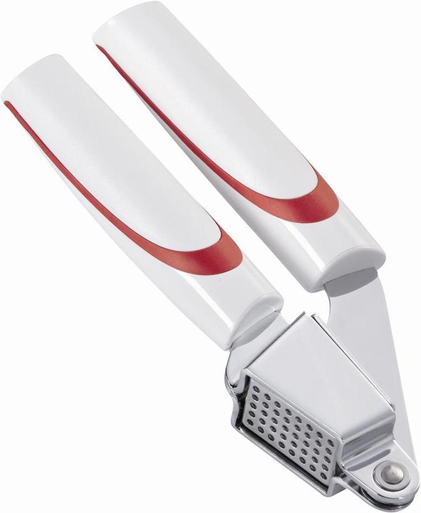 Metallisch, Weiss, Rot