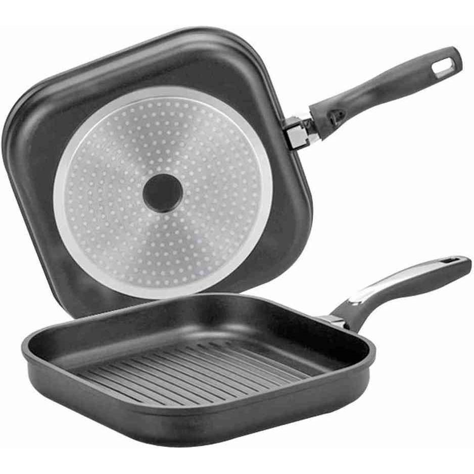 Thumbnail - Krüger Grillpfanne, Pfanne + Kochtopf, Schwarz