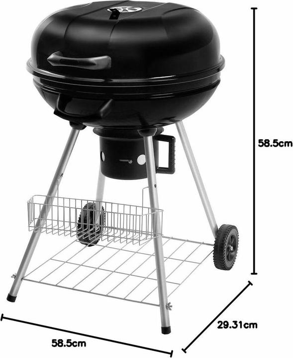 Image du produit Fieldmann FZG 1004 Grūdinė anglis 54 cm x 54 cm