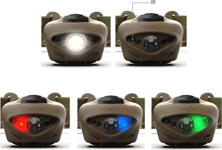 Image du produit Princeton Tec VIZZ TAC MPLS Headlamp TAN MultiCam