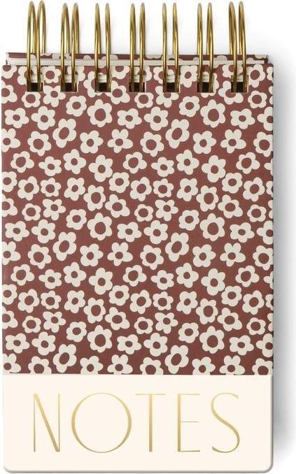 Image du produit Designworks 192K Twin Wire-Notizbuch mit dicken, kräftigen Streifen (10 x 15 cm, À rayures, Couverture rigide)