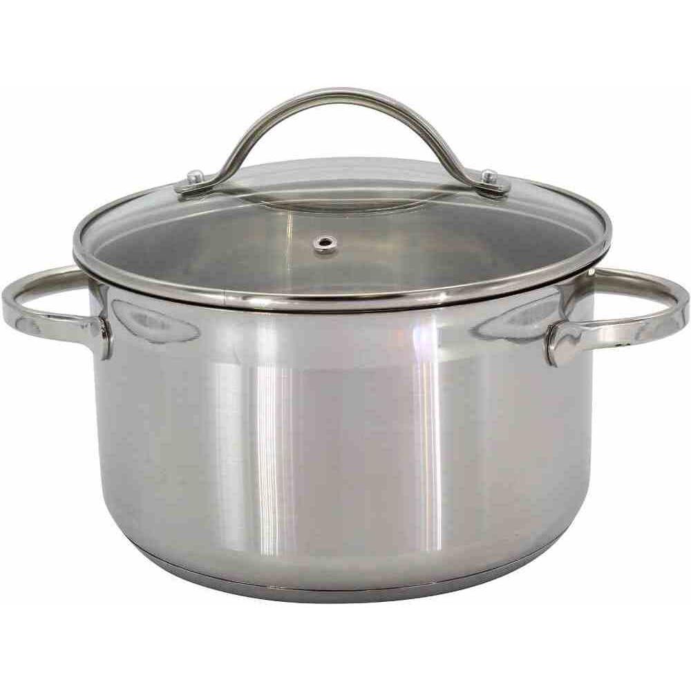 Krüger Fleischtopf, Pfanne + Kochtopf, Silber