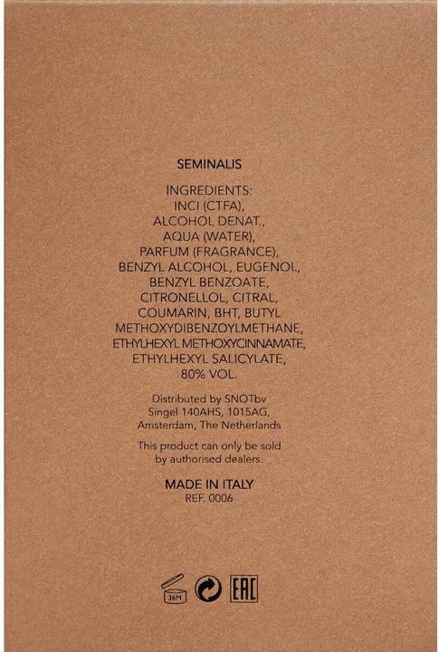 Actual product image Orto Parisi Seminalis (Extrait De Parfum, 50 ml)