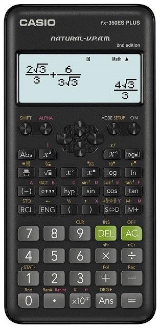 Immagine prodotto Casio FX-350ES Plus 2nd (Batterie)